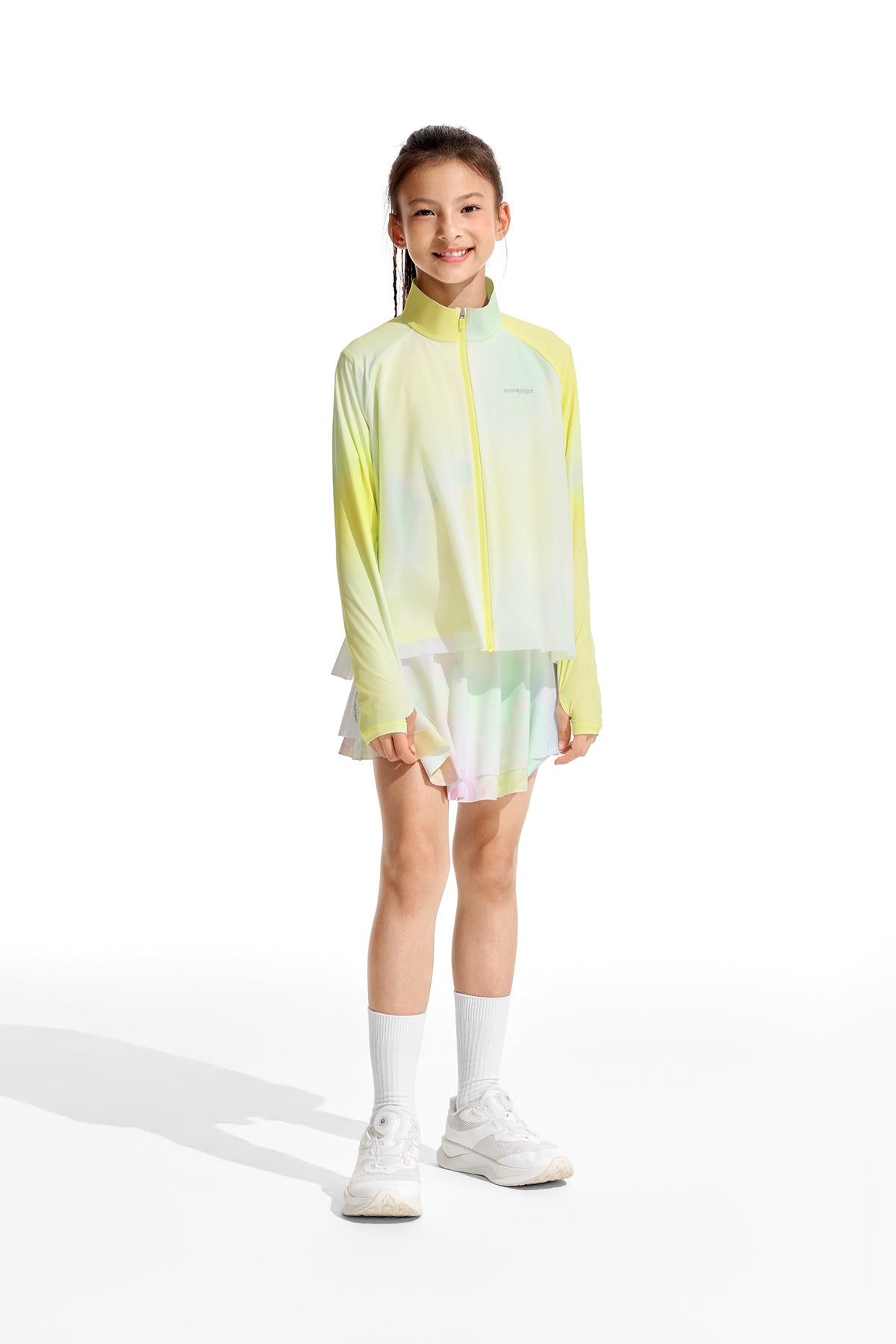 Fairy Printed Jacket **Lime Yellow Green**