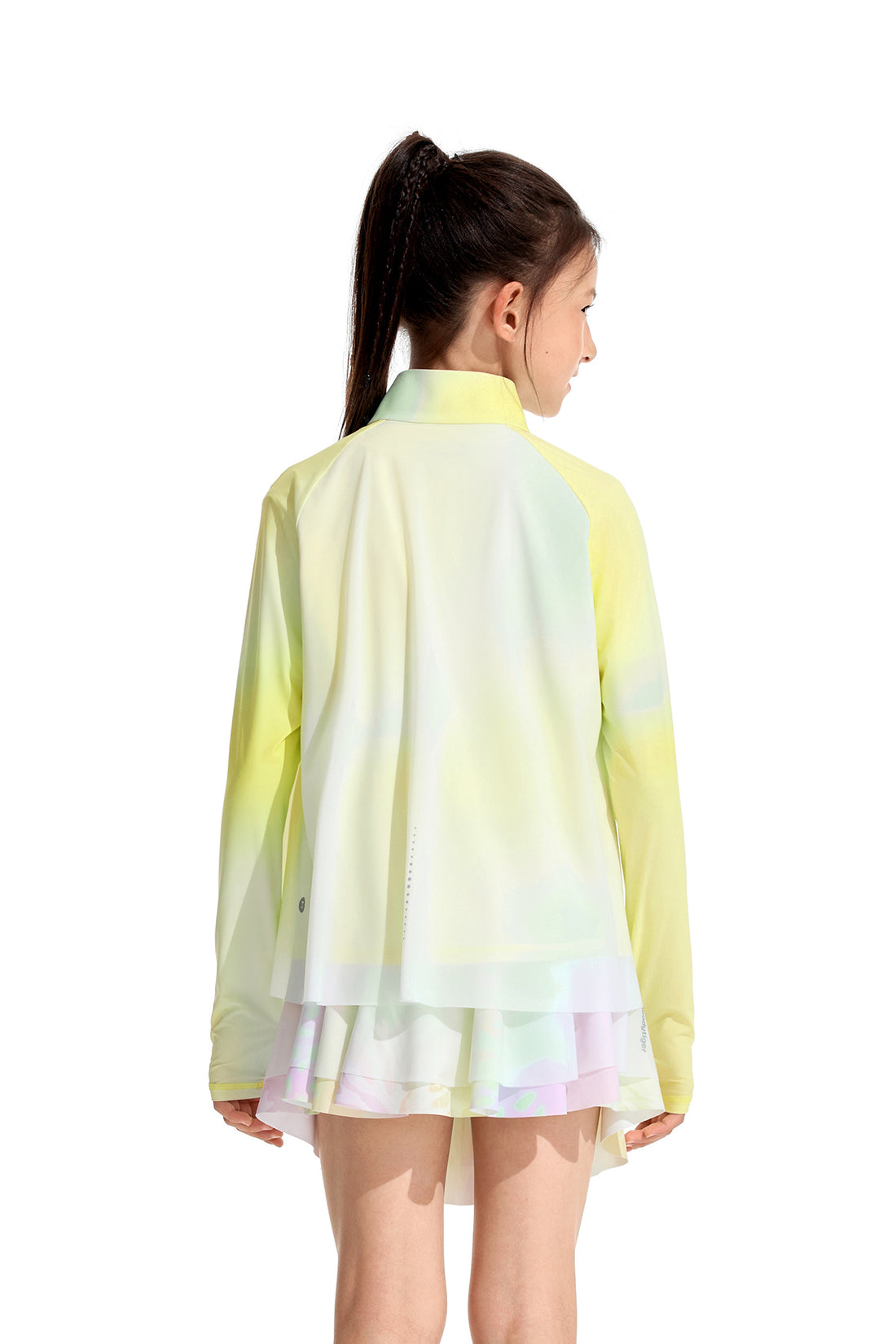 Fairy Printed Jacket **Lime Yellow Green**