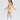 Fairy Printed Skirt **Gradient Buzz Yellow**