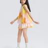 Fairy Printed Skirt **Gradient Buzz Yellow**