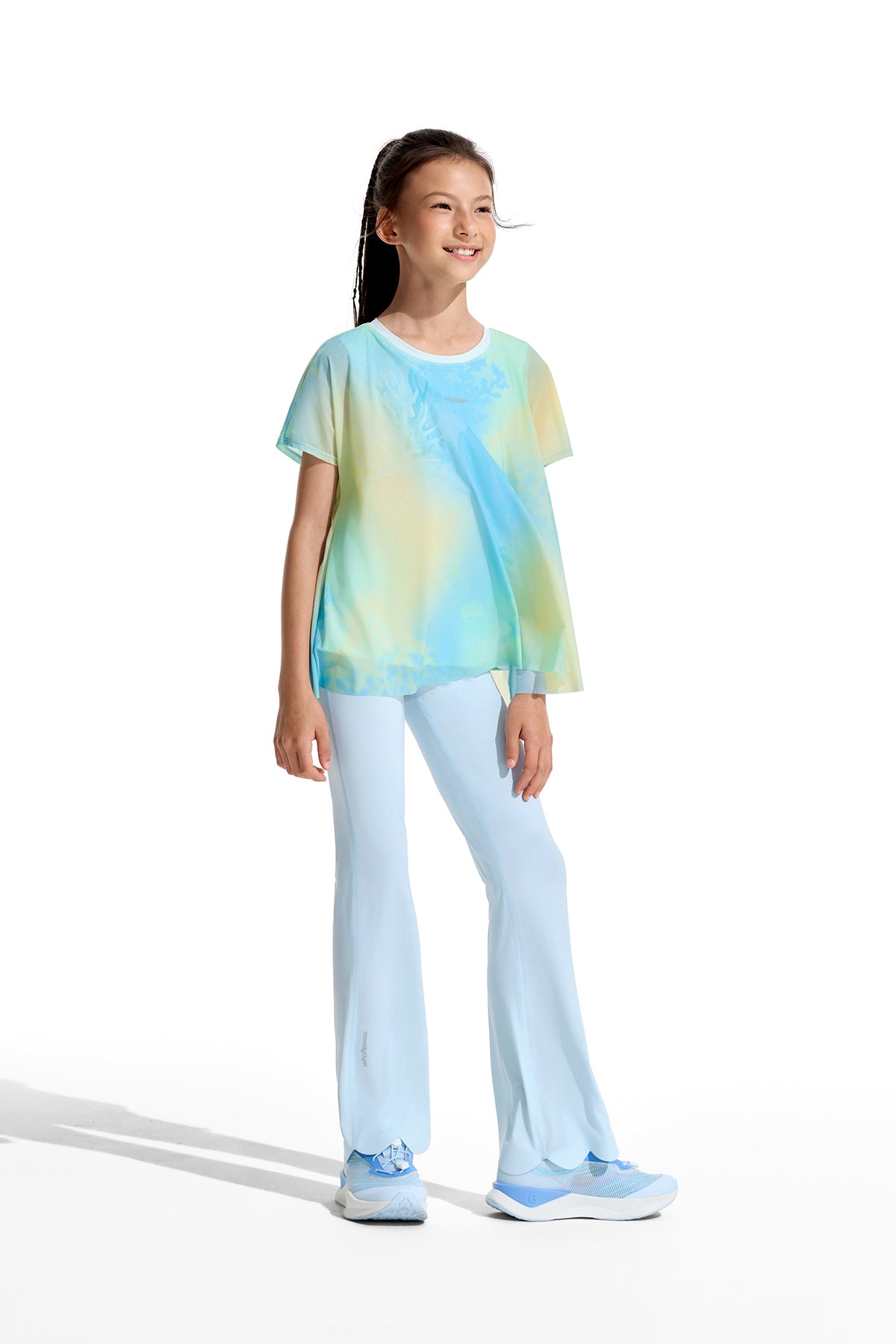 Fairy Short Sleeve Tee **Color Coral Blue**