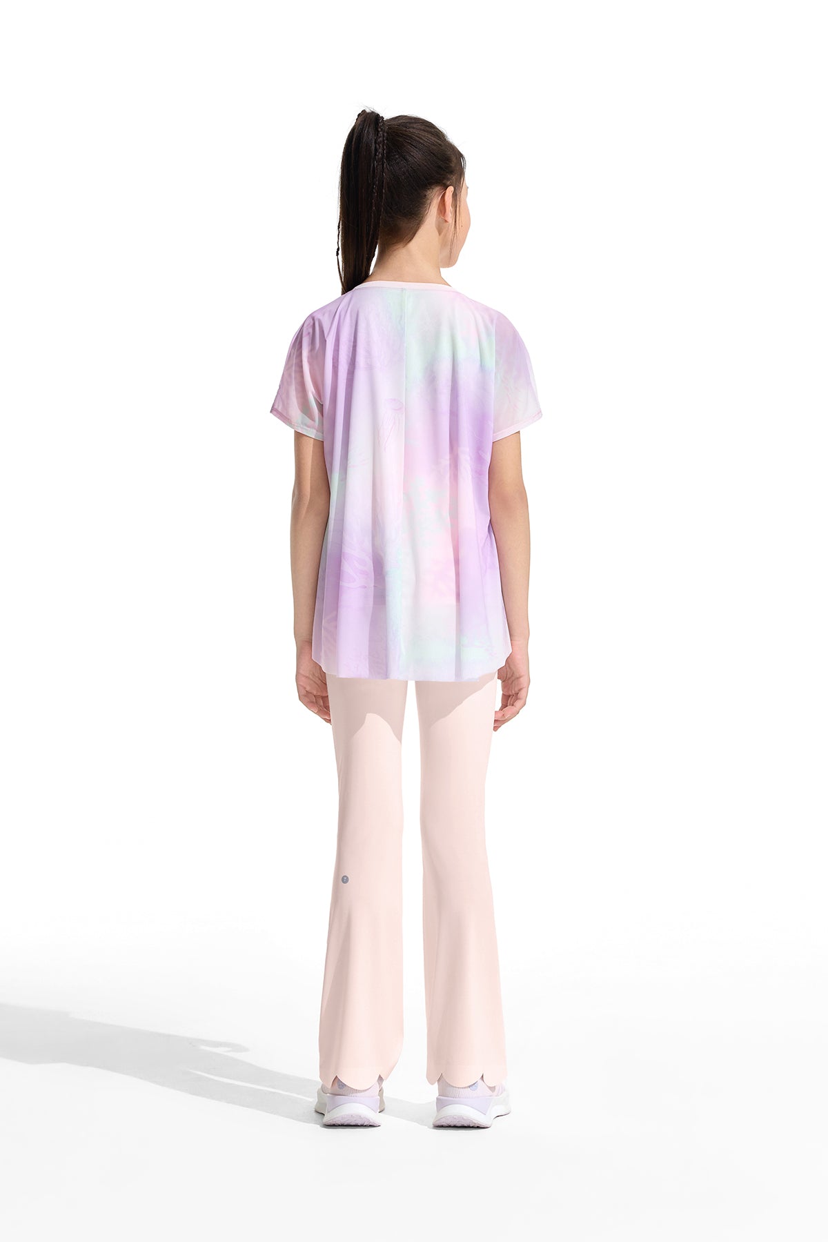 Fairy Short Sleeve Tee **Color Coral Pink Purple**