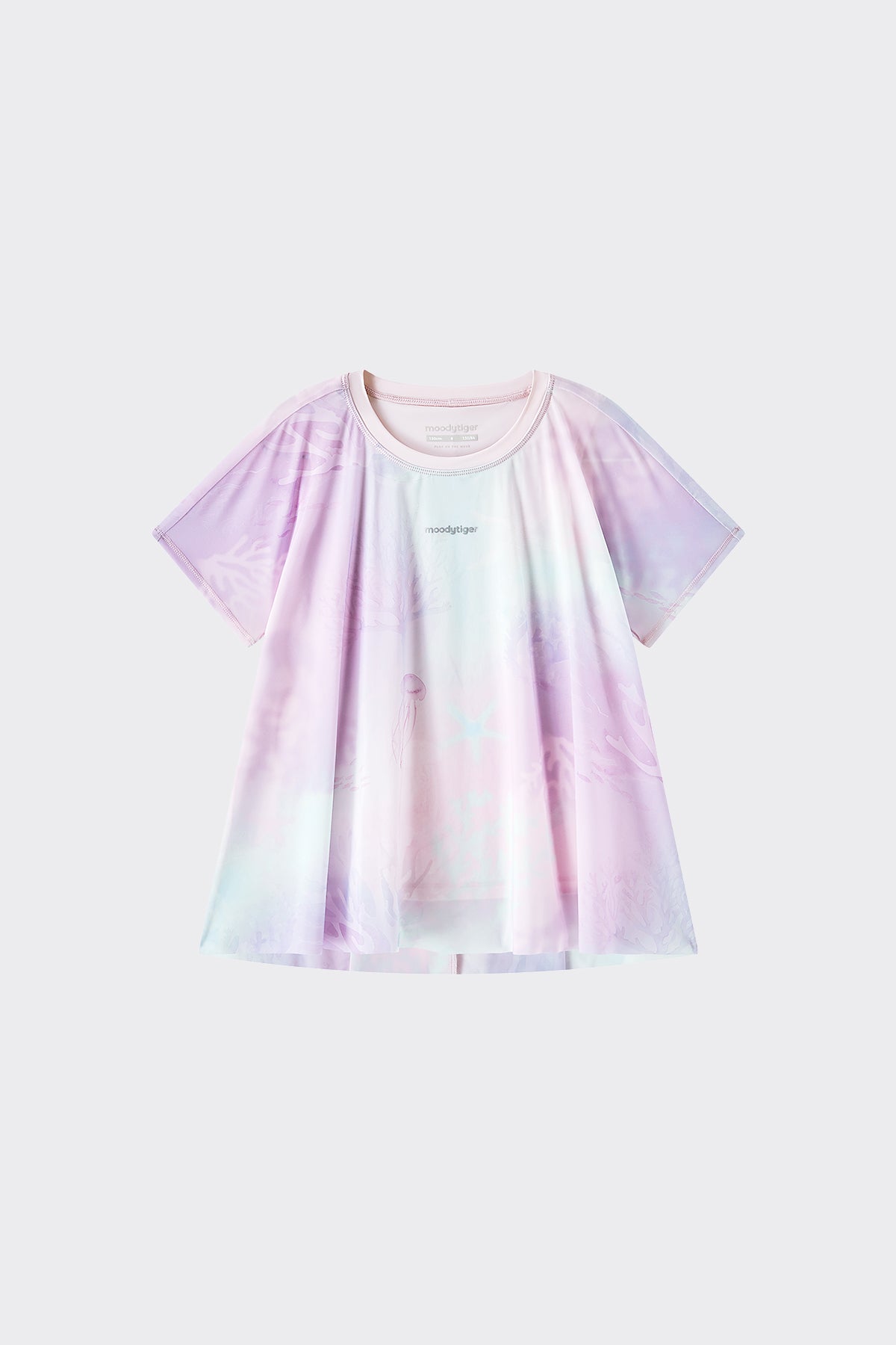Fairy Short Sleeve Tee **Color Coral Pink Purple**