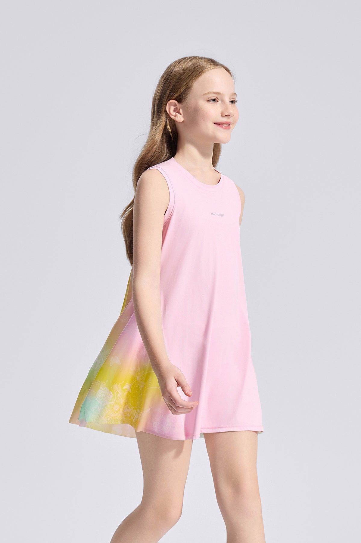 Fairy Sleeveless Dress **Pink Diamond**