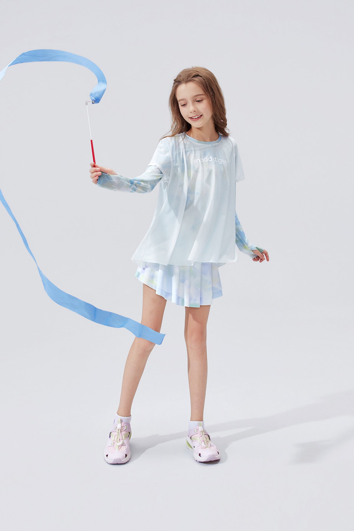 Fairy Printed Skirt **Bloom Romance Blue**