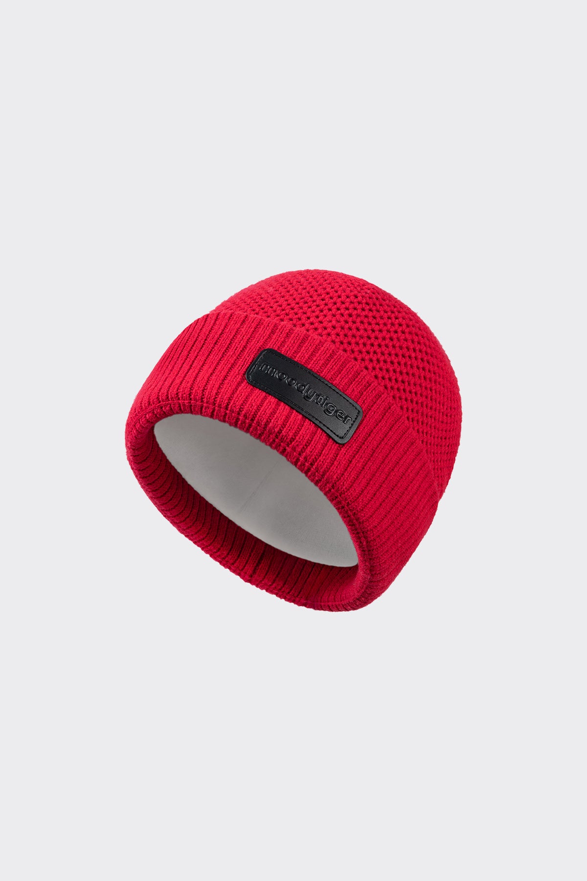 Fleece knit beanie