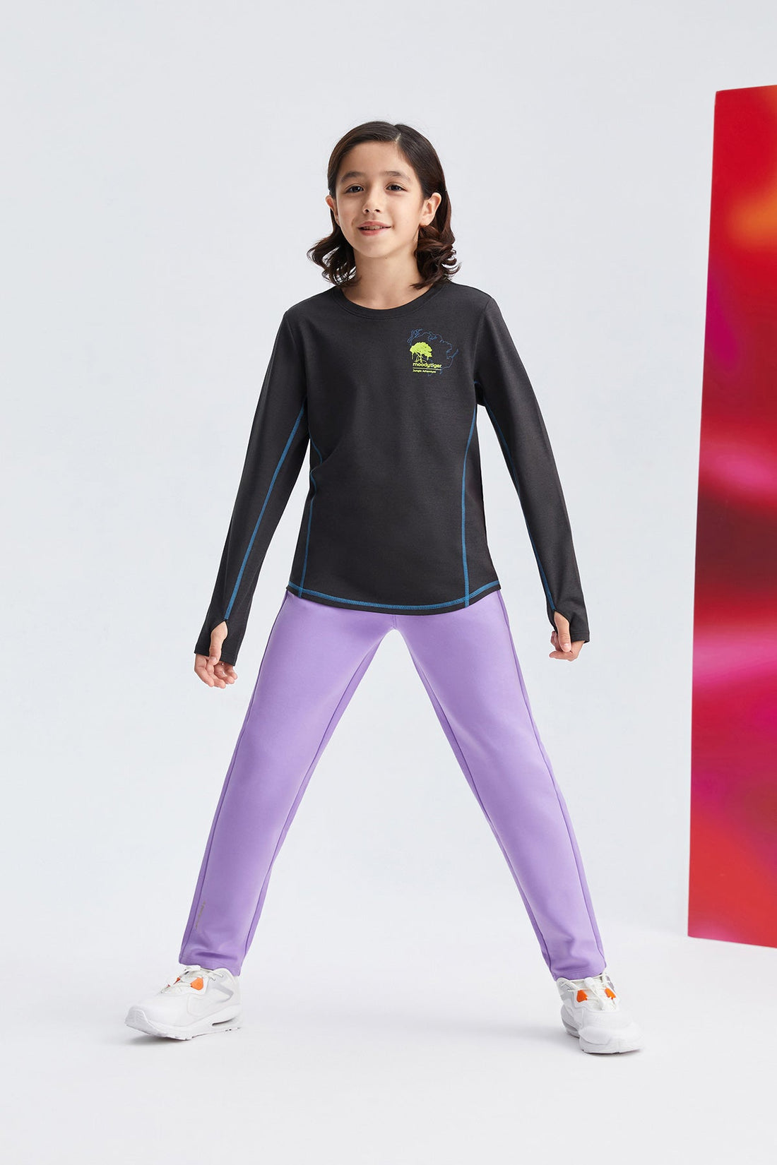 Fusion Long Sleeve **Charcoal Black**