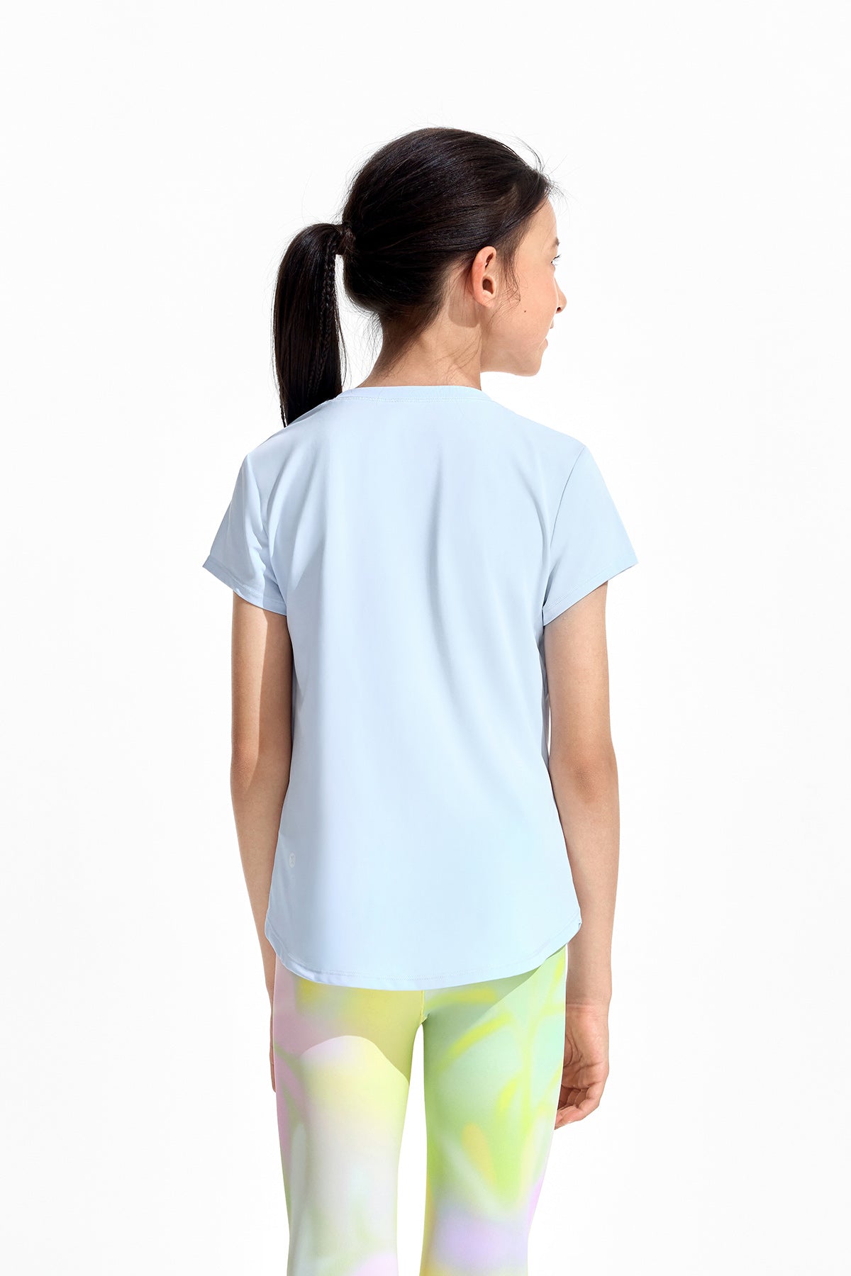 Girl's Lightweight Sports Tee **Ice Water**