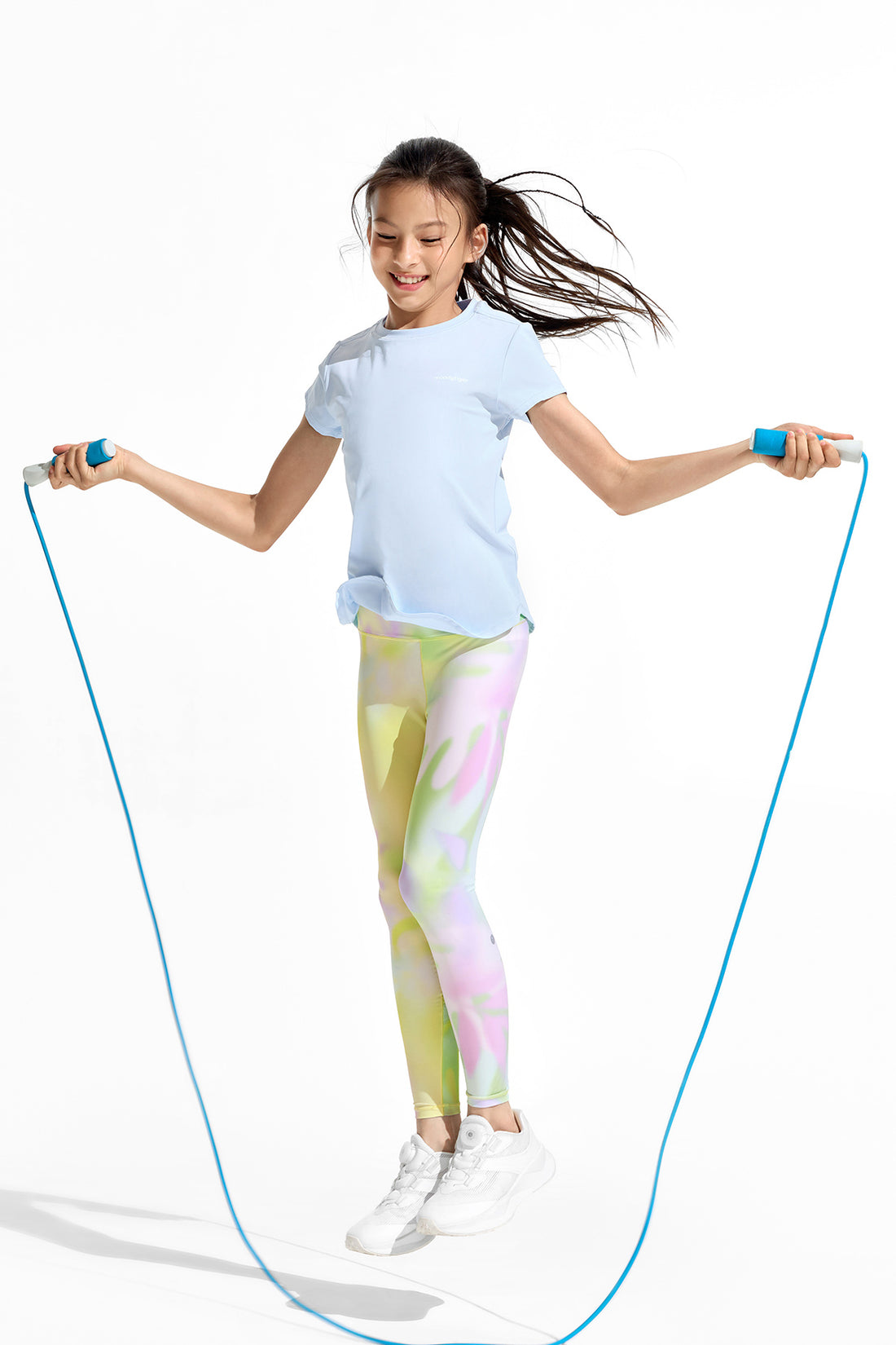 Girl's Lightweight Sports Tee **Ice Water**
