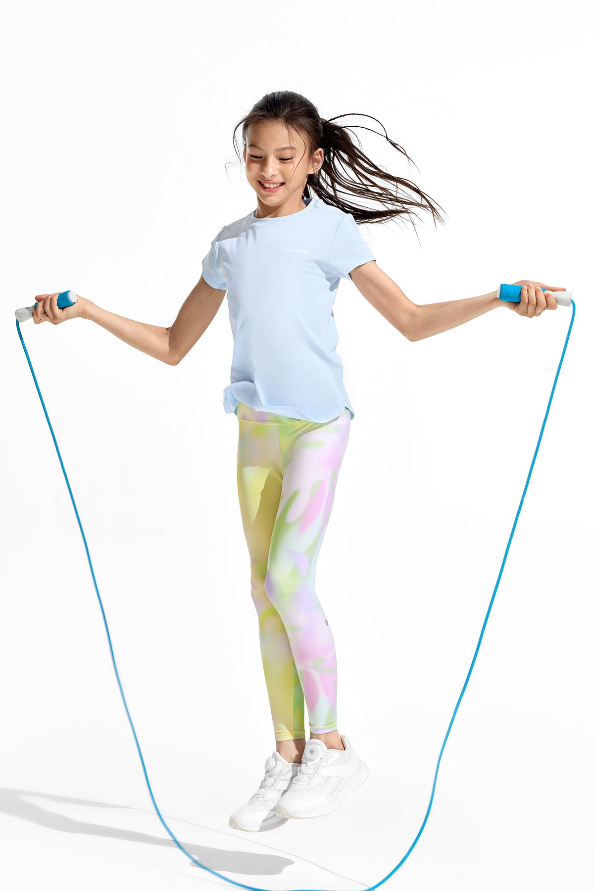 Girl's Lightweight Sports Tee **Ice Water**