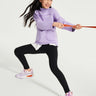 Heavenly Fleece Leggings **Charcoal Black**
