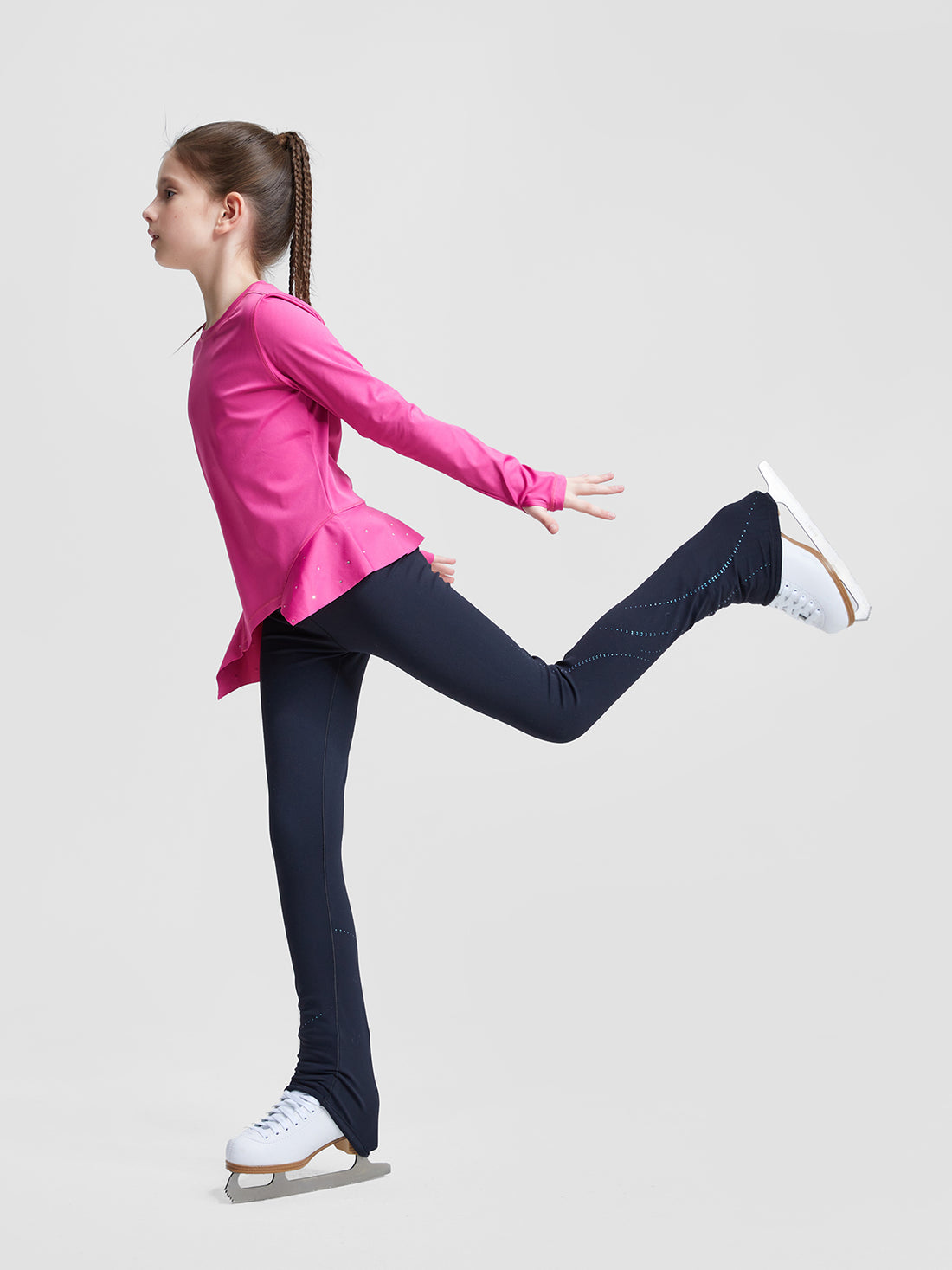 Ice Trainer Leggings **Charcoal Black**