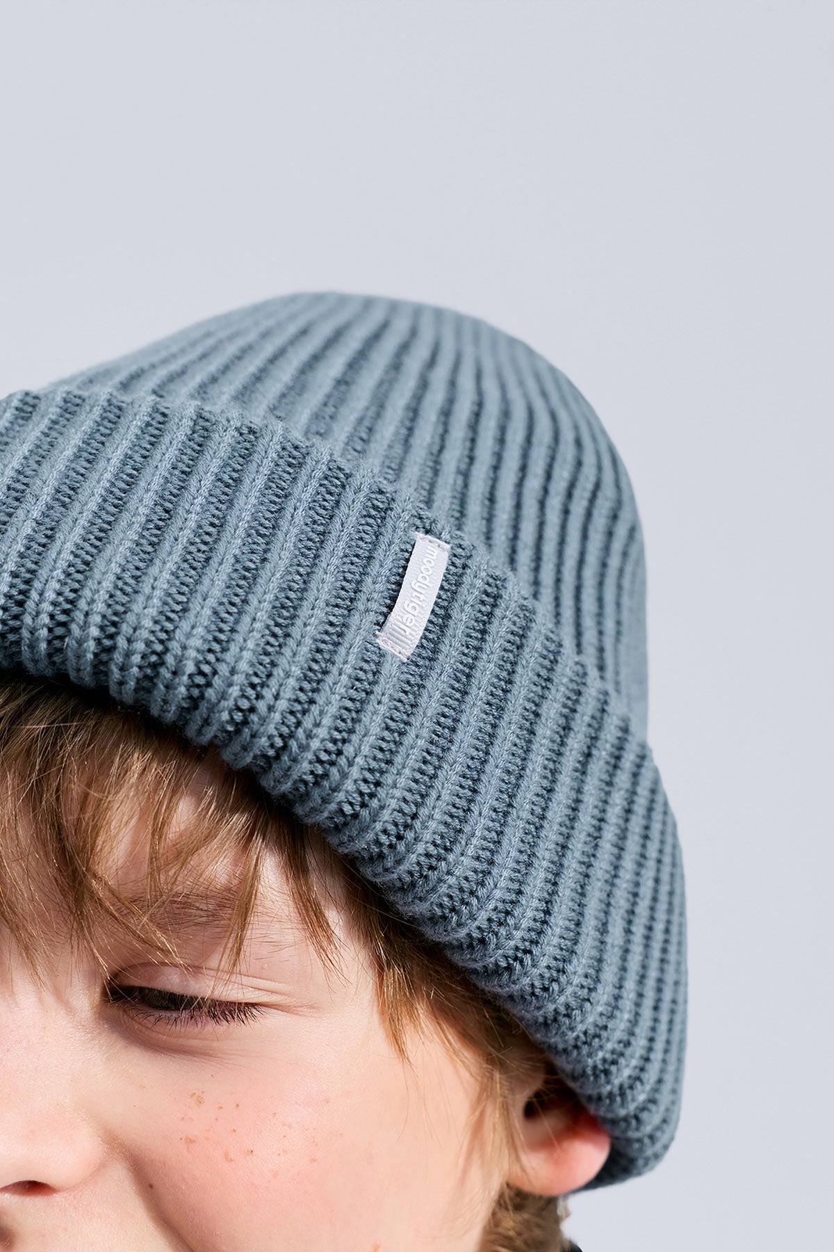Knit Beanie Hat **Star Grey**