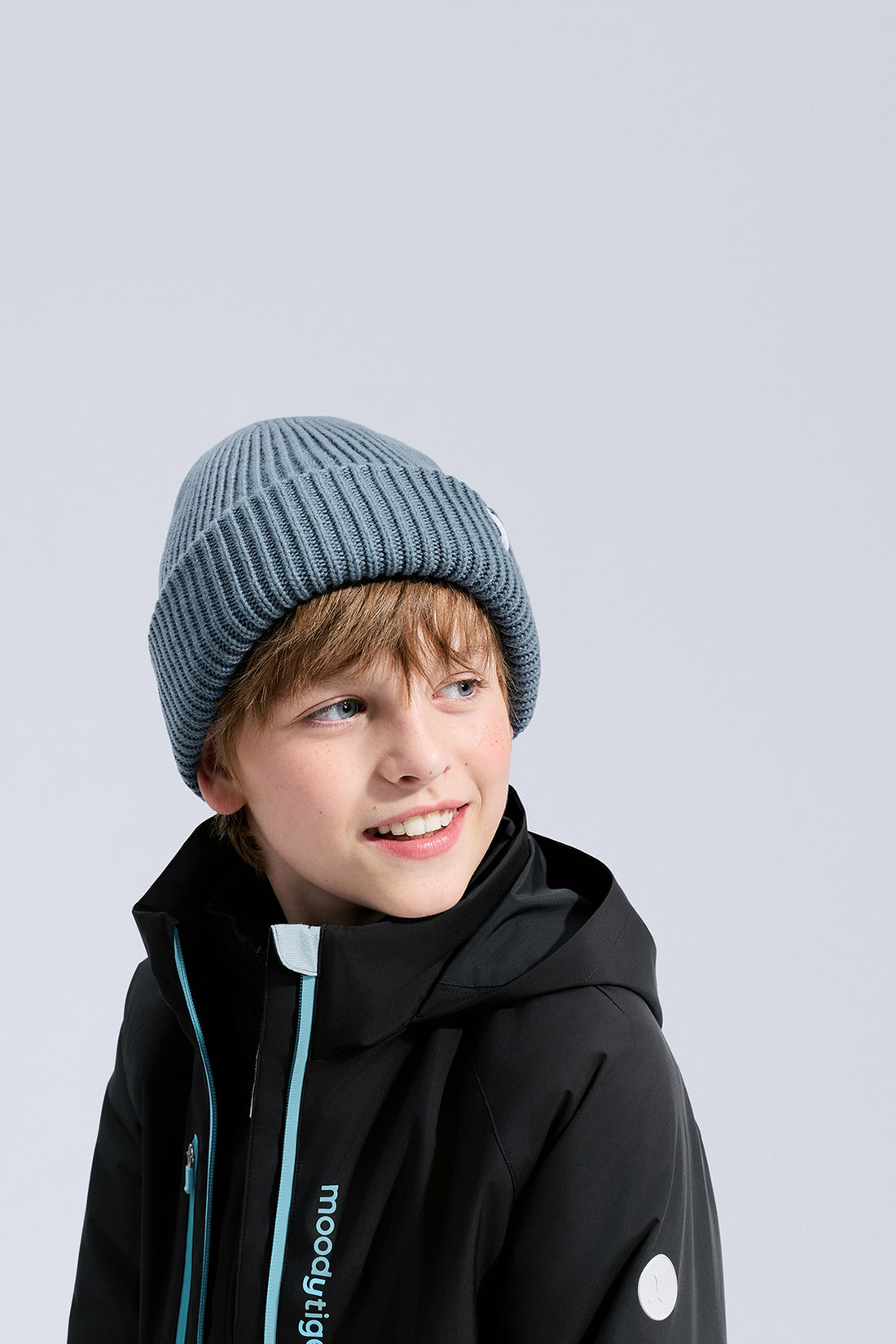 Knit Beanie Hat **Star Grey**