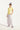 Lattice Color Block Short Sleeves **Pale Banana**