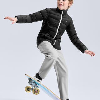 Lightweight Down Jacket **Charcoal Black**