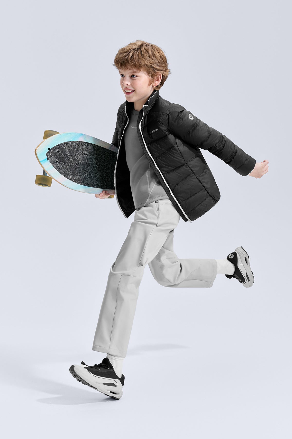Lightweight Down Jacket **Charcoal Black**