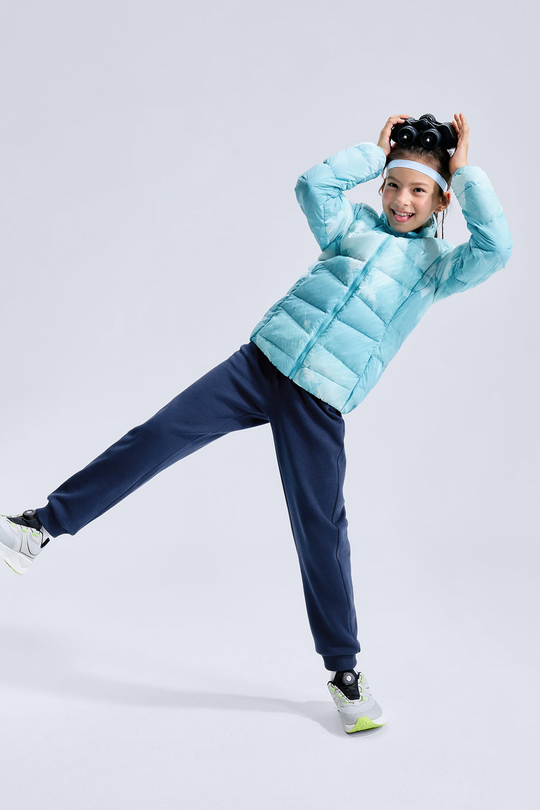 Lightweight Down Jacket **Starry Vision Light Blue**