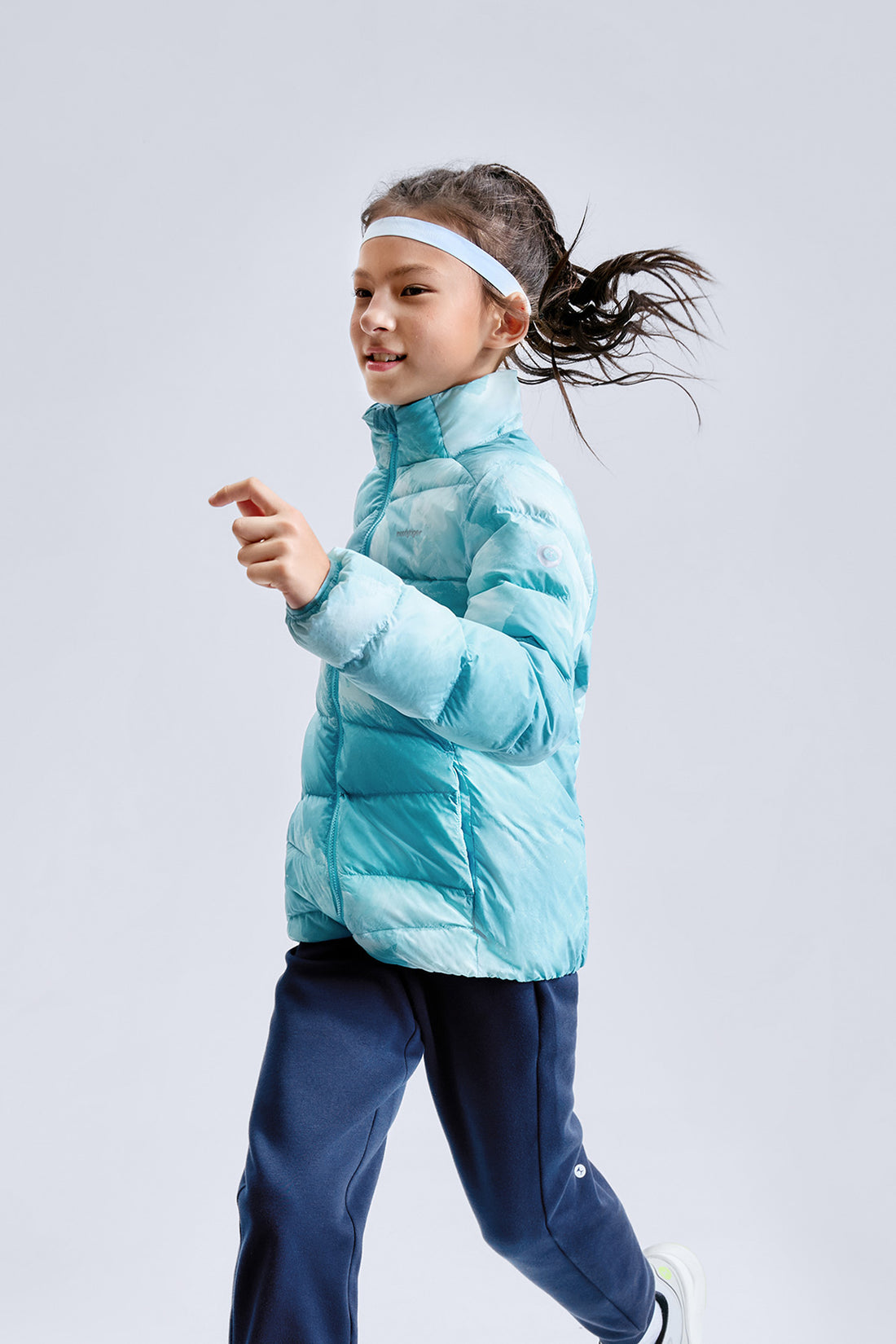 Lightweight Down Jacket **Starry Vision Light Blue**