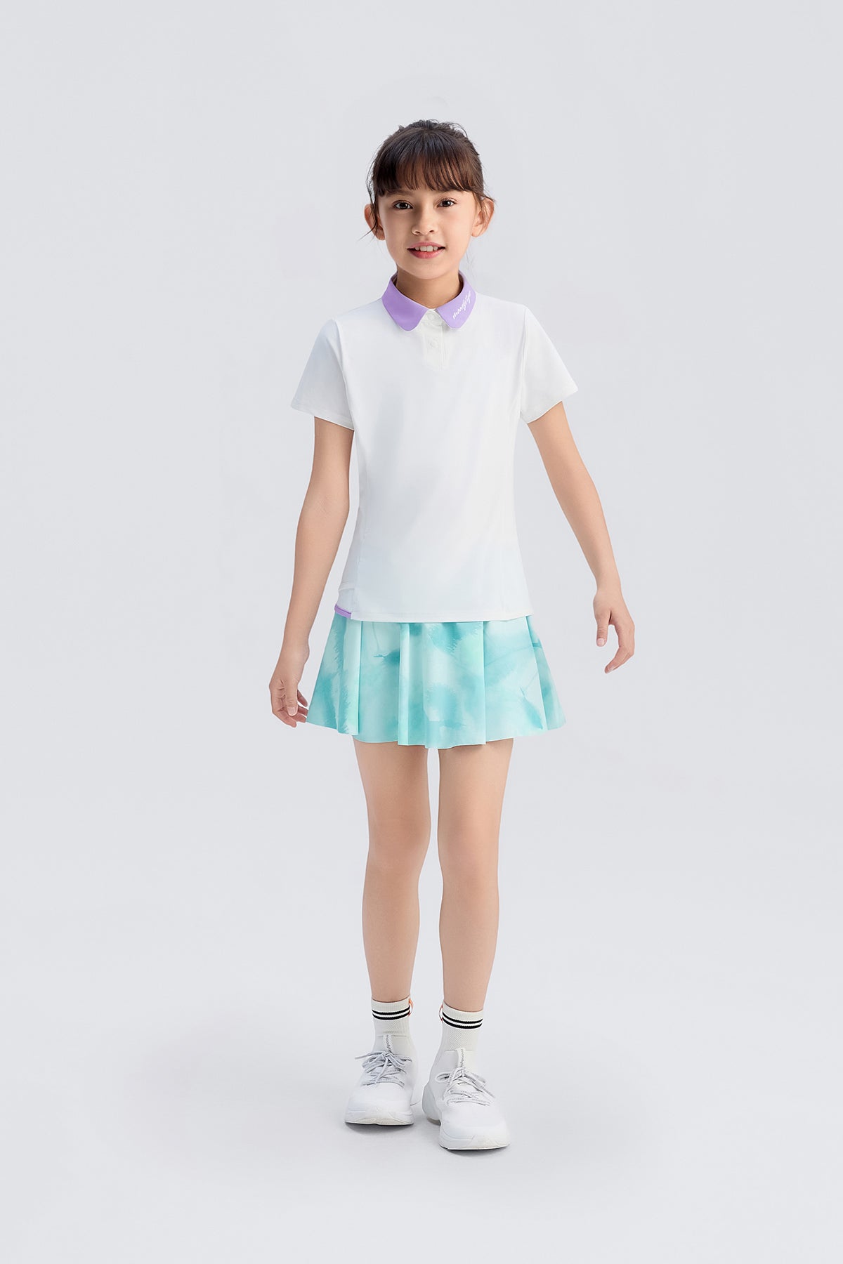 Lightweight Short Polo **Cloud Dancer**