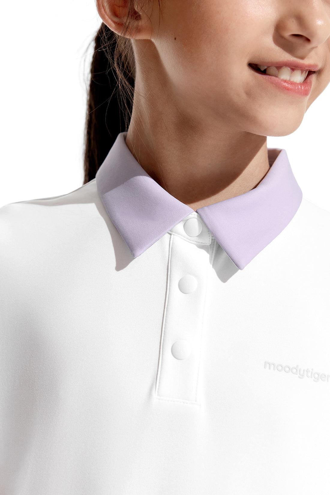 Lightweight Short Polo **Cloud Dancer**