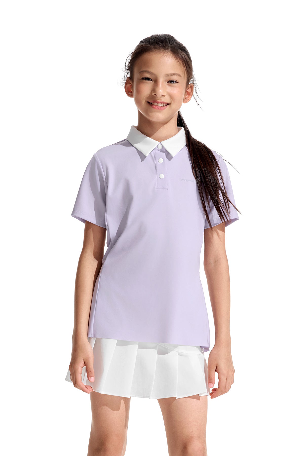 Lightweight Short Polo **Thistle**