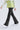 Lisa Bootcut Leggings **Moss Black**