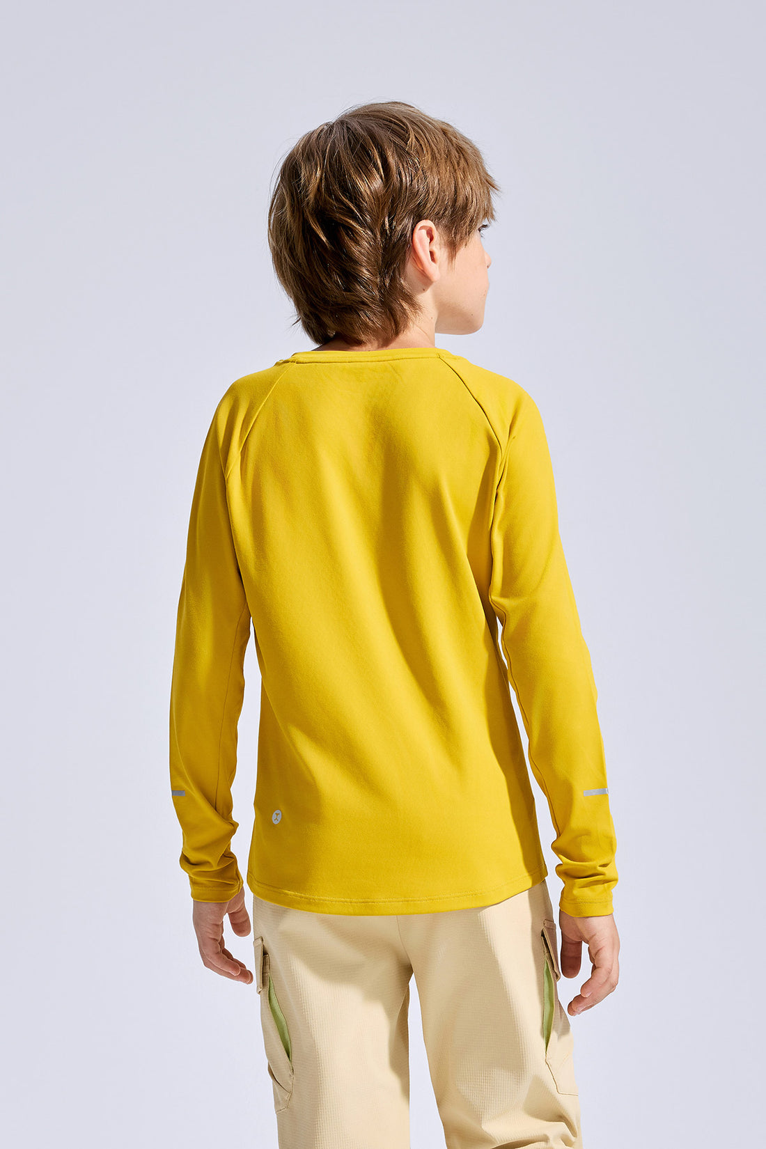 Long Sleeve Sport Tee **Amber yellow**