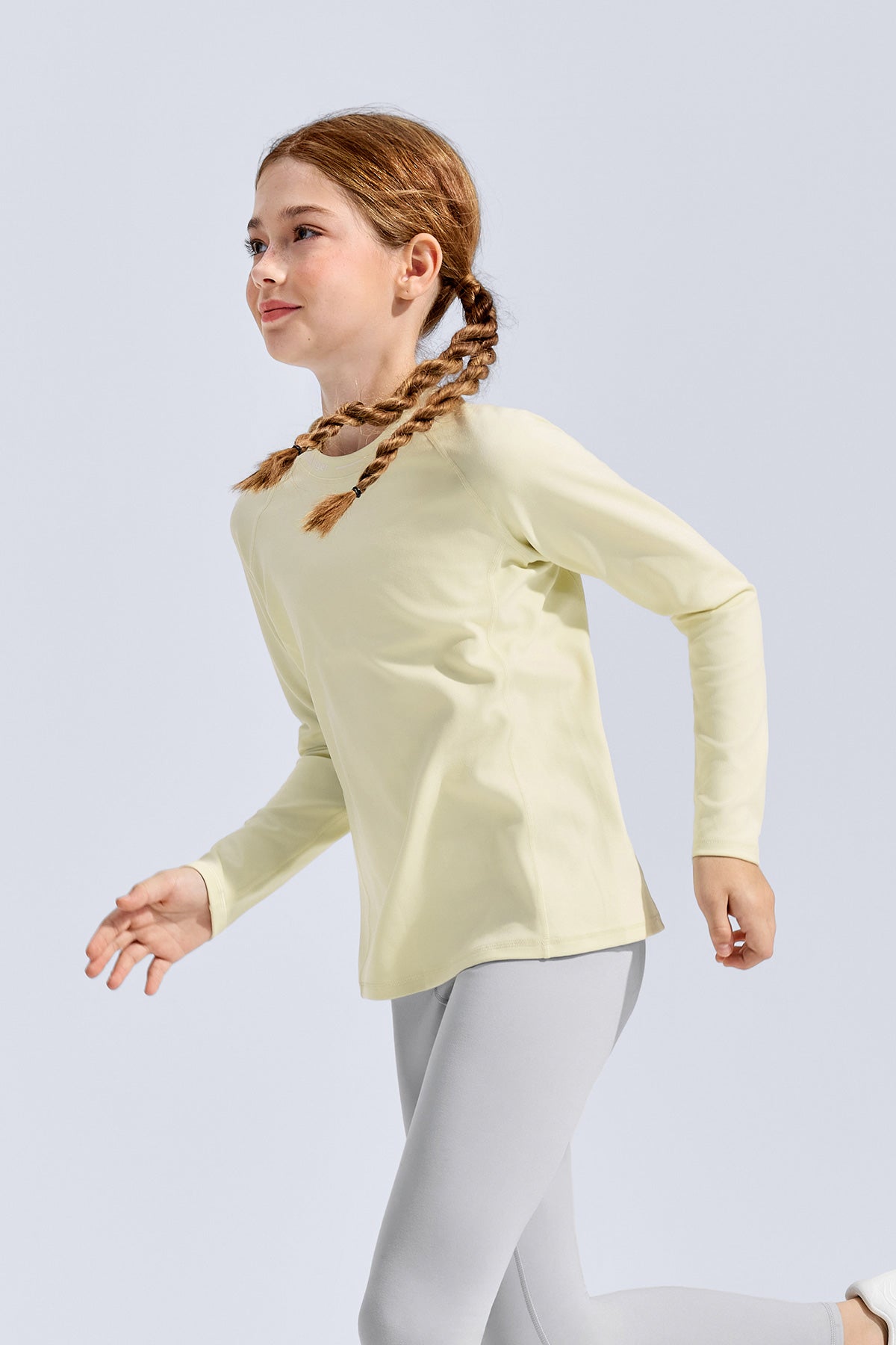 Long Sleeve Sport Tee **Anise Flower**