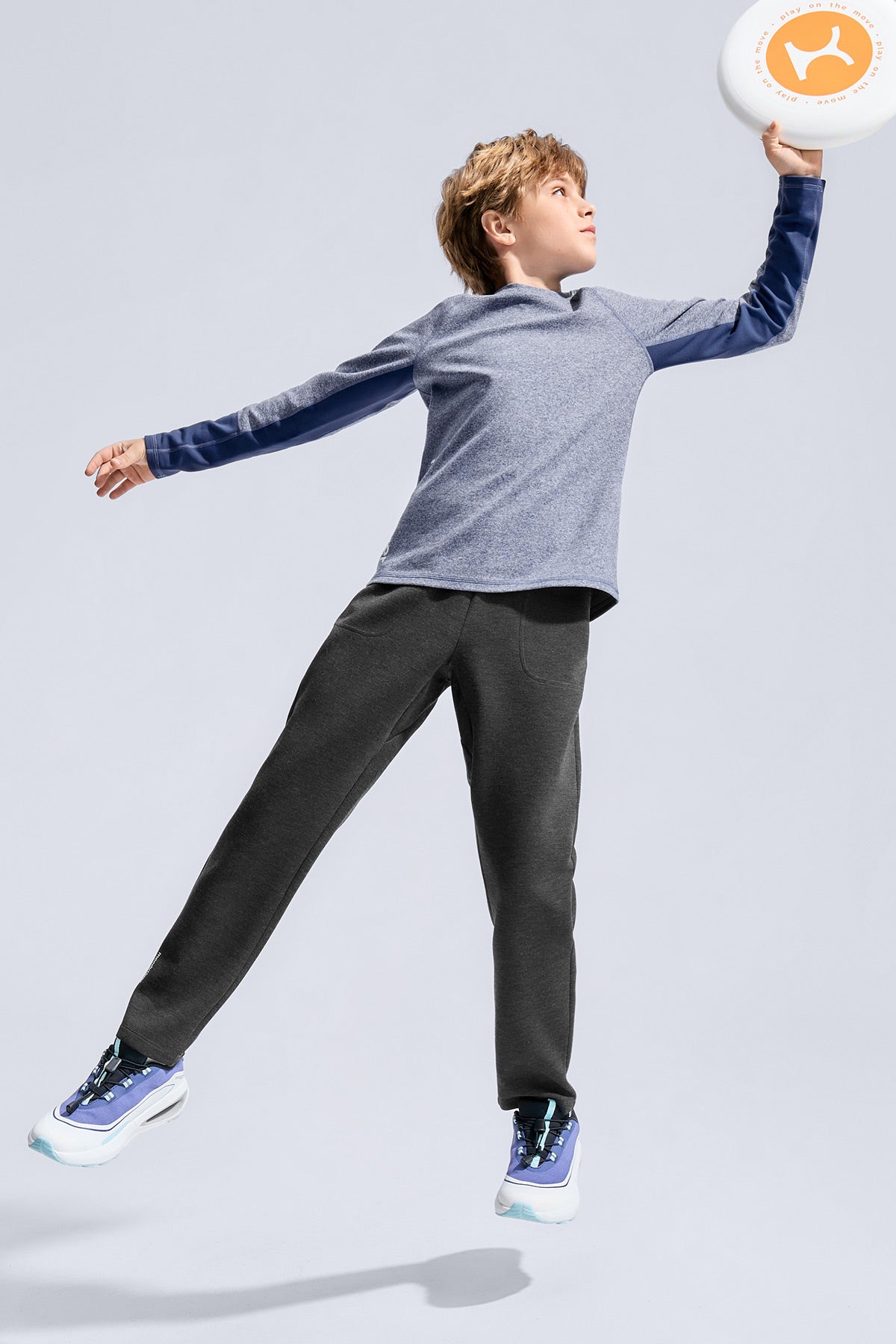 Long Sleeve Sport Tee **Blue Wing Teal**