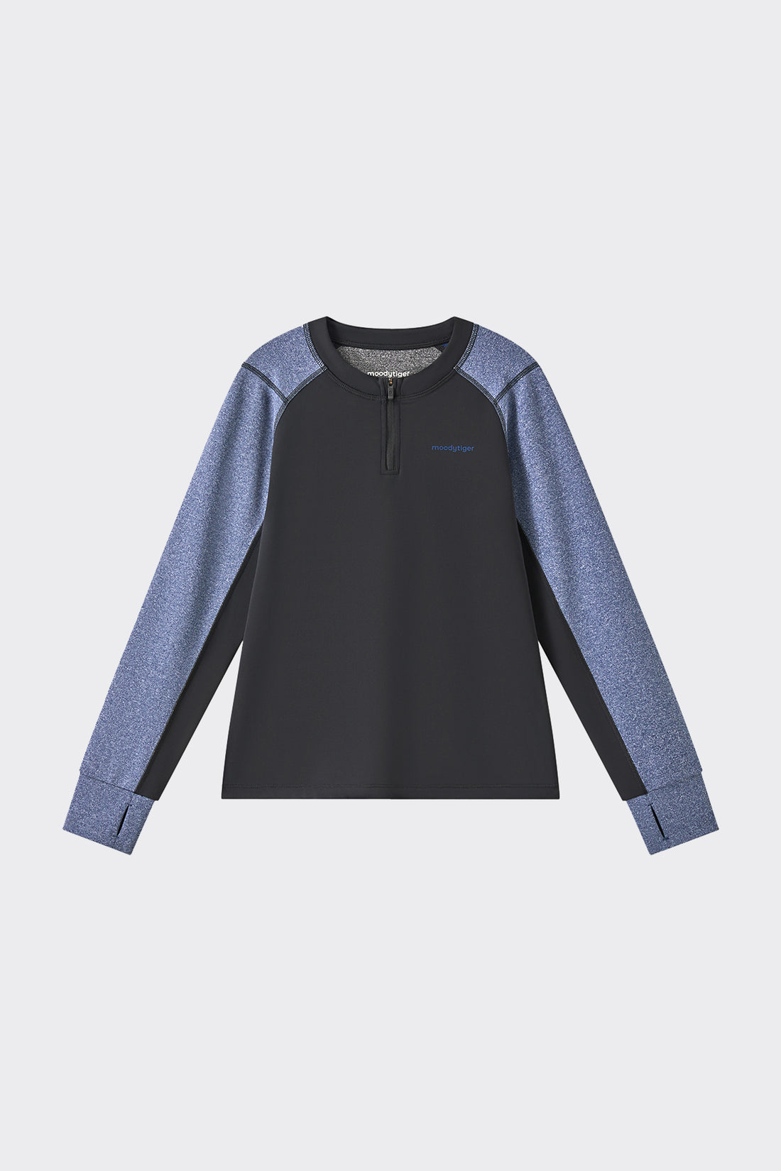 Long Sleeve Sport Tee **Charcoal Black**