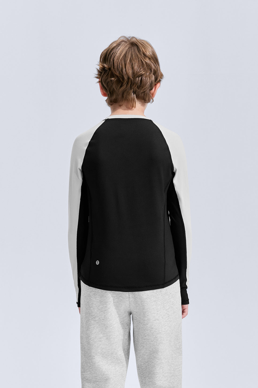 Long Sleeve Sport Tee **Charcoal Black**