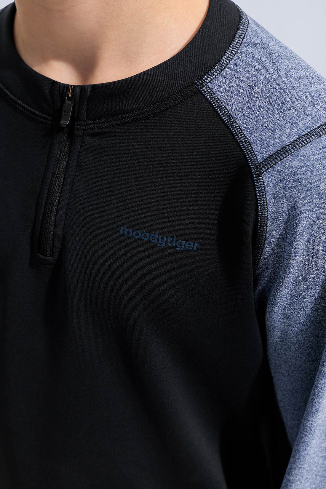 Long Sleeve Sport Tee **Charcoal Black**
