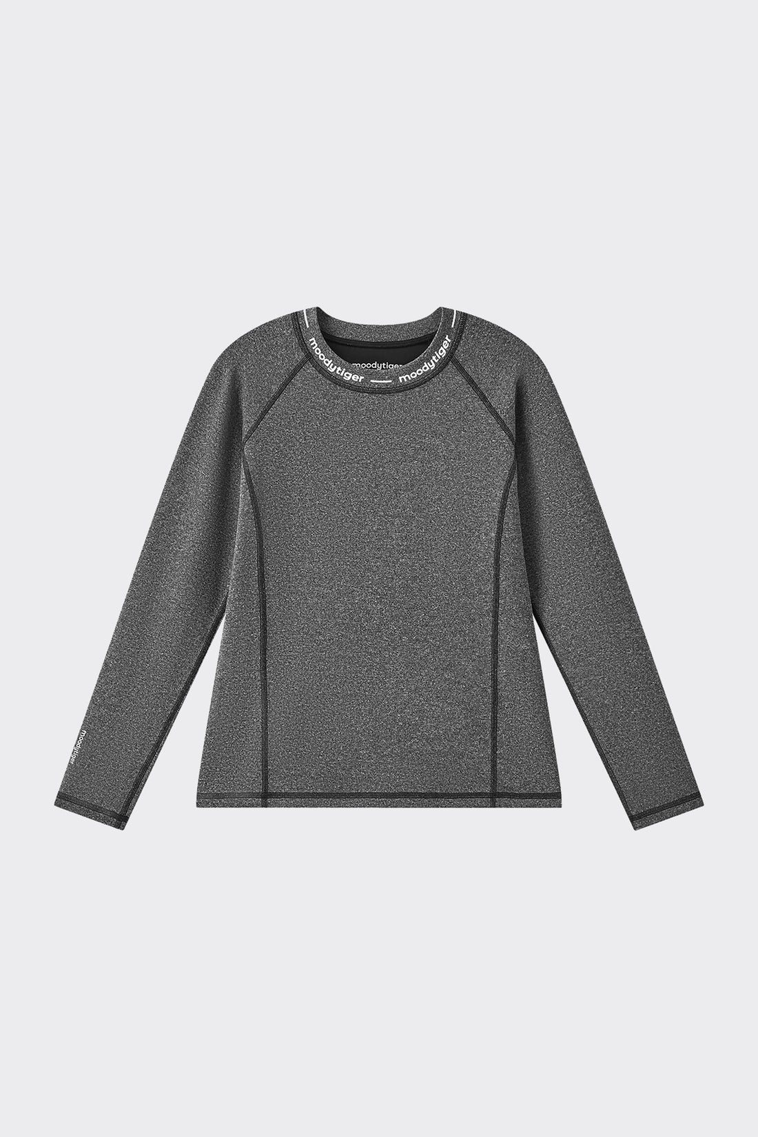 Long Sleeve Sport Tee **Charcoal Black**