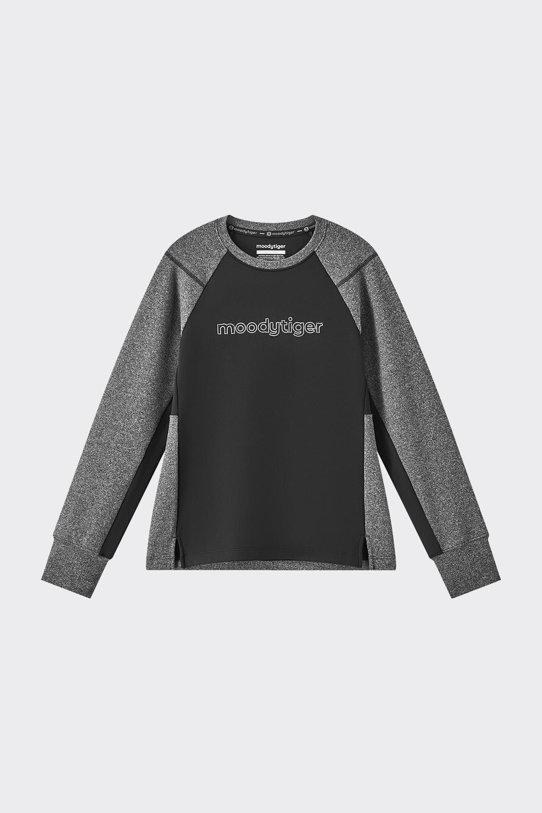 Long Sleeve Sport Tee **Charcoal Black**