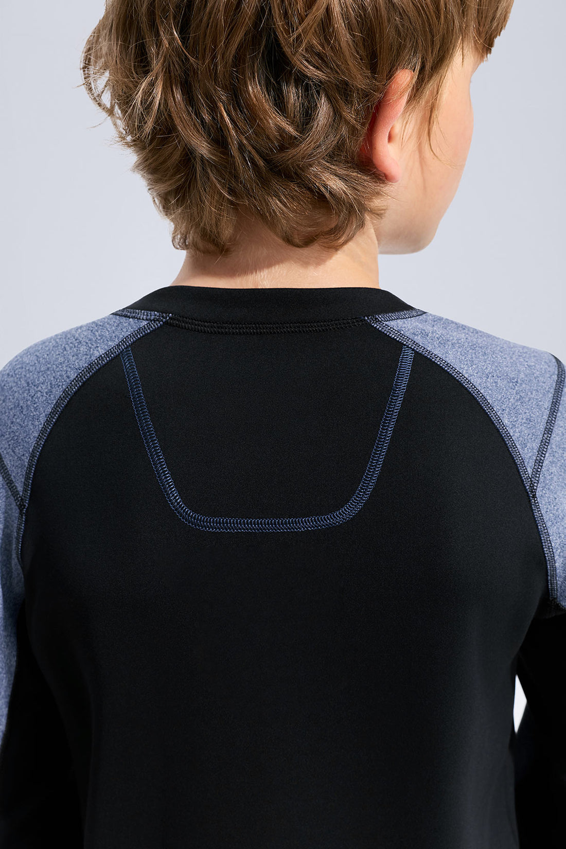 Long Sleeve Sport Tee **Charcoal Black**