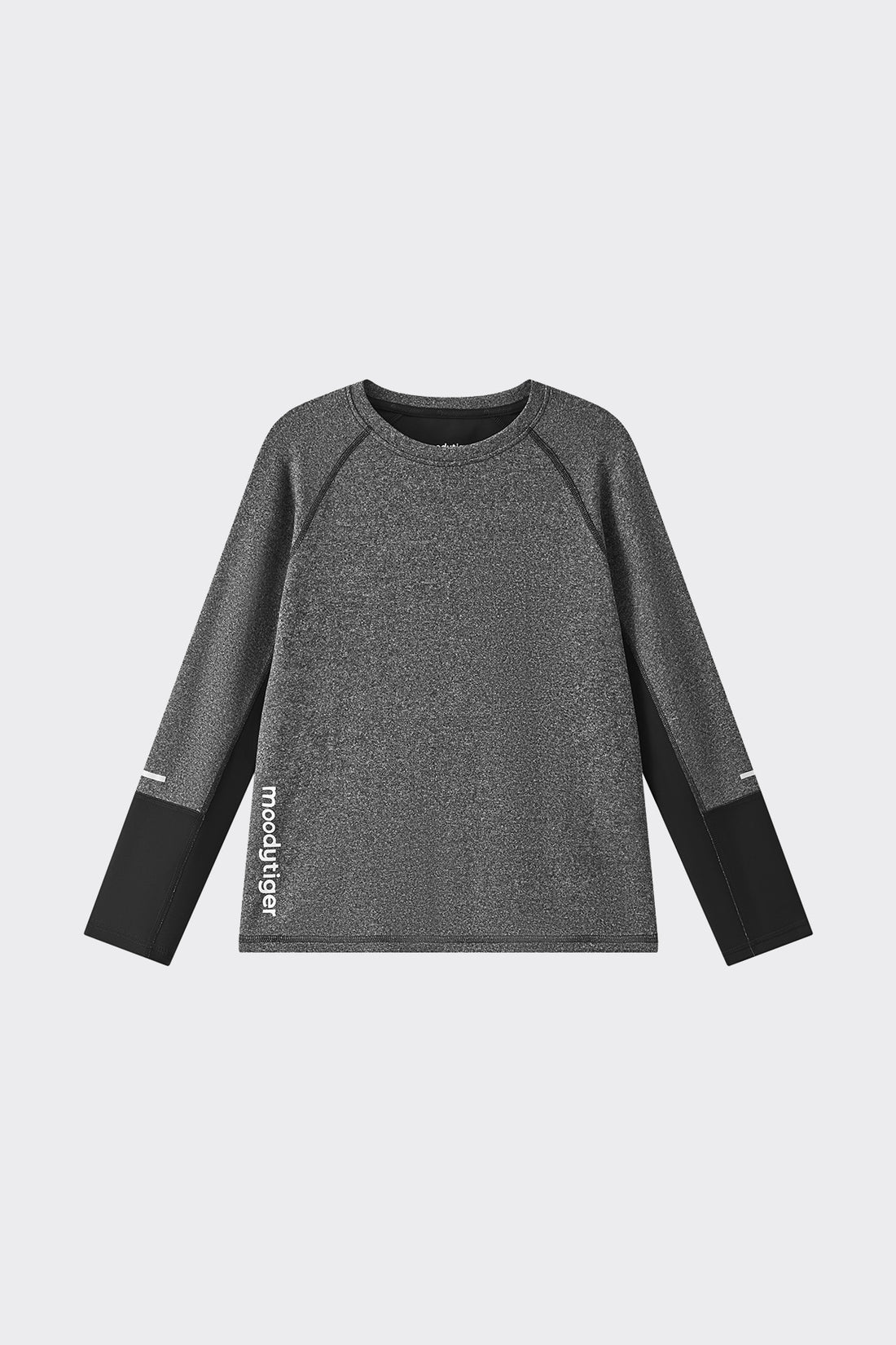 Long Sleeve Sport Tee **Charcoal Black**