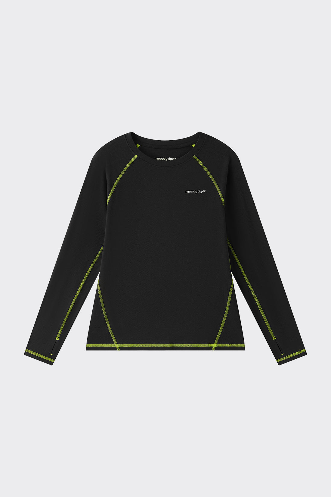 Long Sleeve Sport Tee **Charcoal Black**