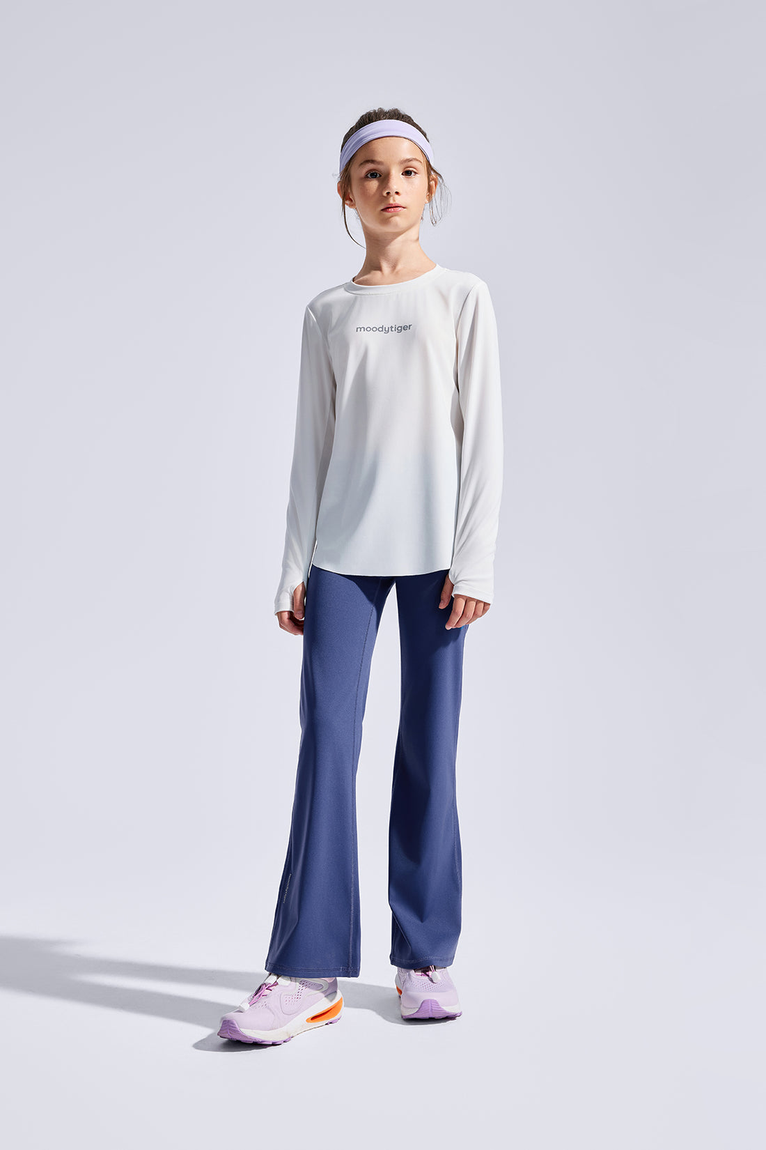Long Sleeve Sport Tee **Cloud Dancer**