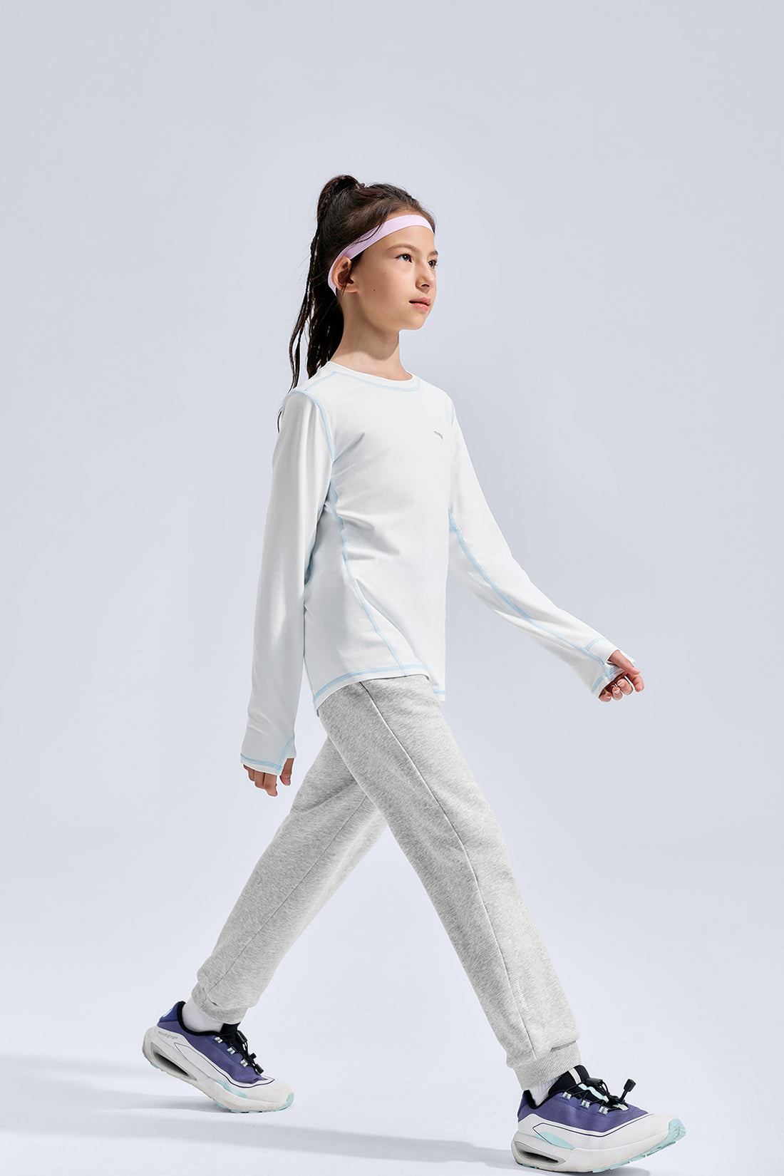 Long Sleeve Sport Tee **Cloud Dancer**