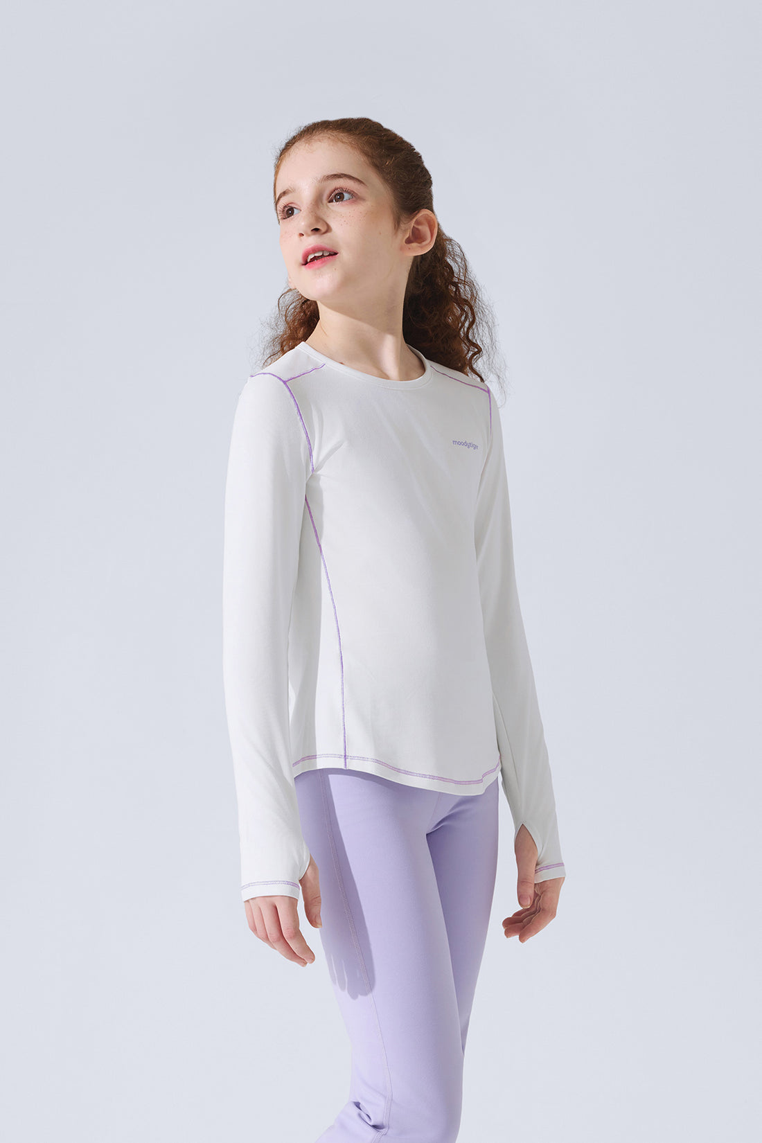Long Sleeve Sport Tee **Cloud Dancer**