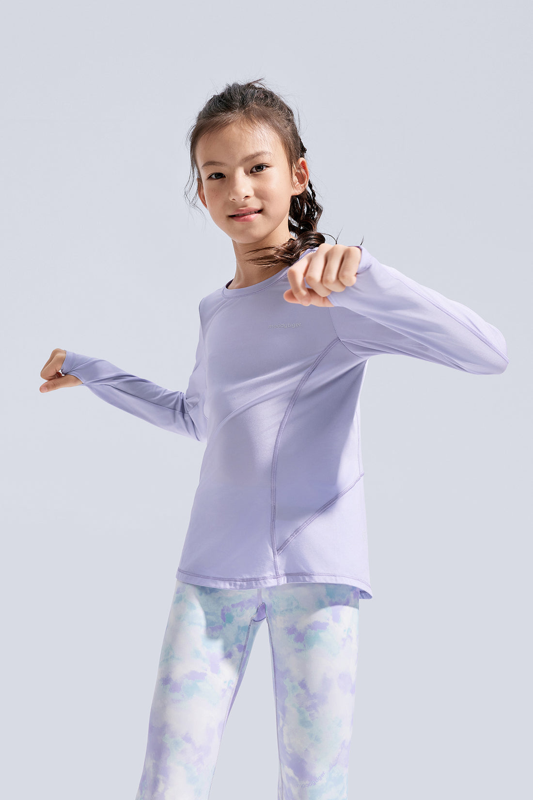 Long Sleeve Sport Tee **Cosmic Sky**