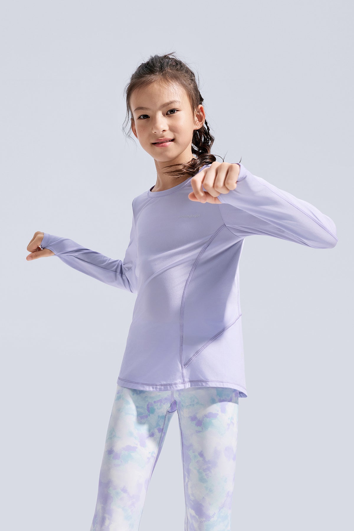 Long Sleeve Sport Tee **Cosmic Sky**