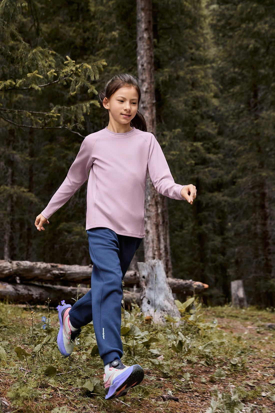 Long Sleeve Sport Tee **Fair Orchid**