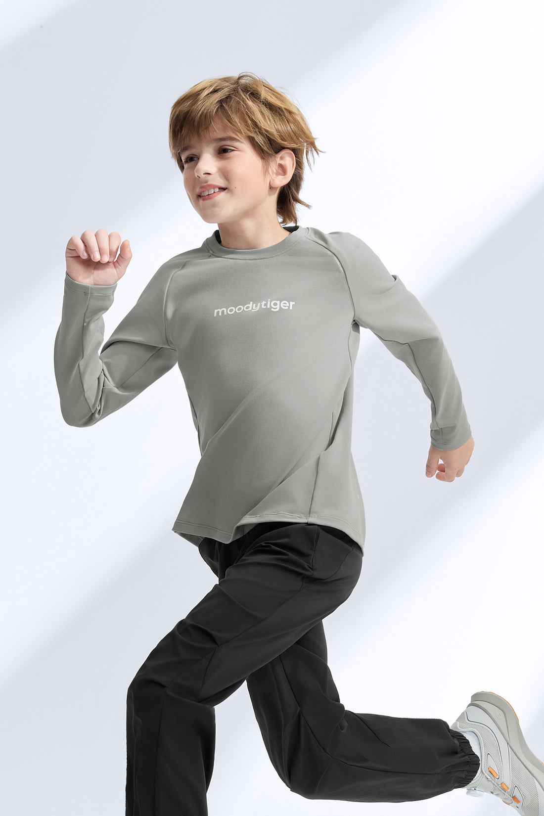 Long Sleeve Sport Tee **Moon Grey**