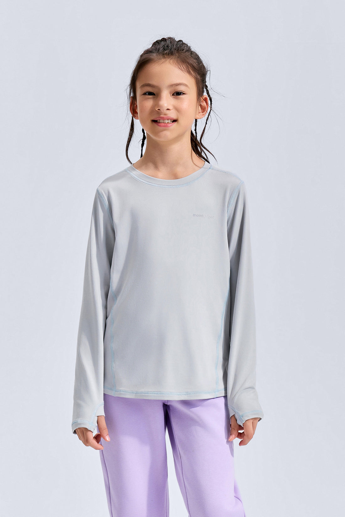 Long Sleeve Sport Tee **Moon Grey**