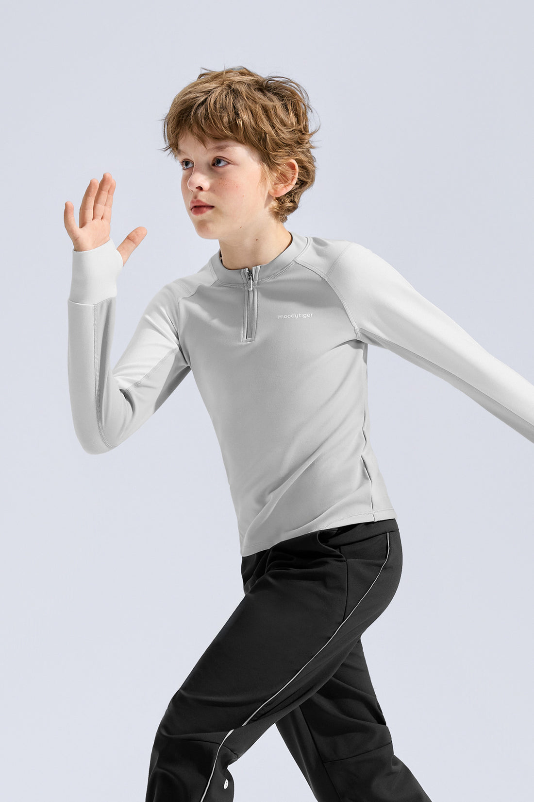 Long Sleeve Sport Tee **Moon Grey**