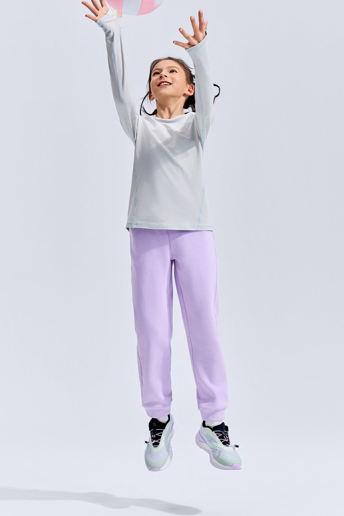 Long Sleeve Sport Tee **Moon Grey**
