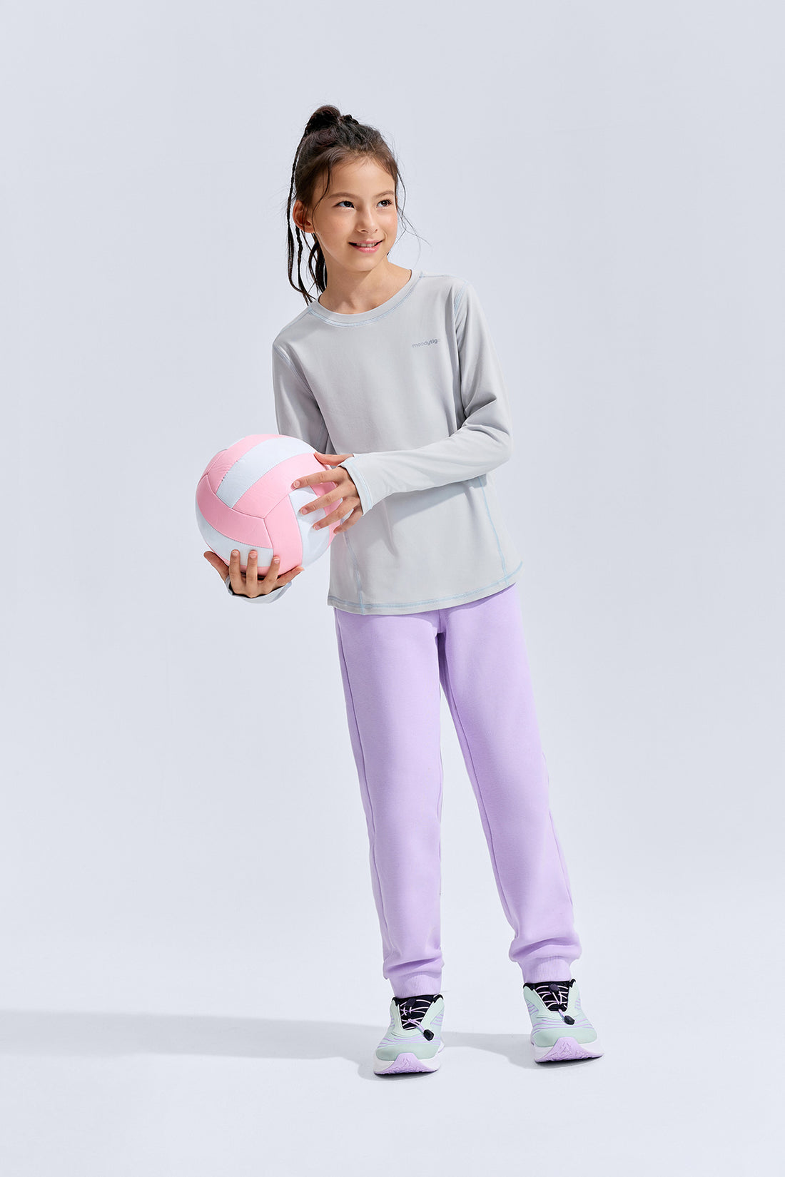 Long Sleeve Sport Tee **Moon Grey**