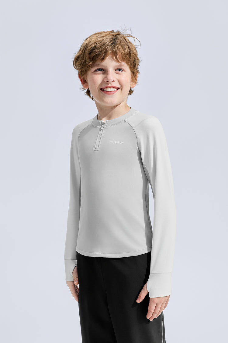 Long Sleeve Sport Tee **Moon Grey**